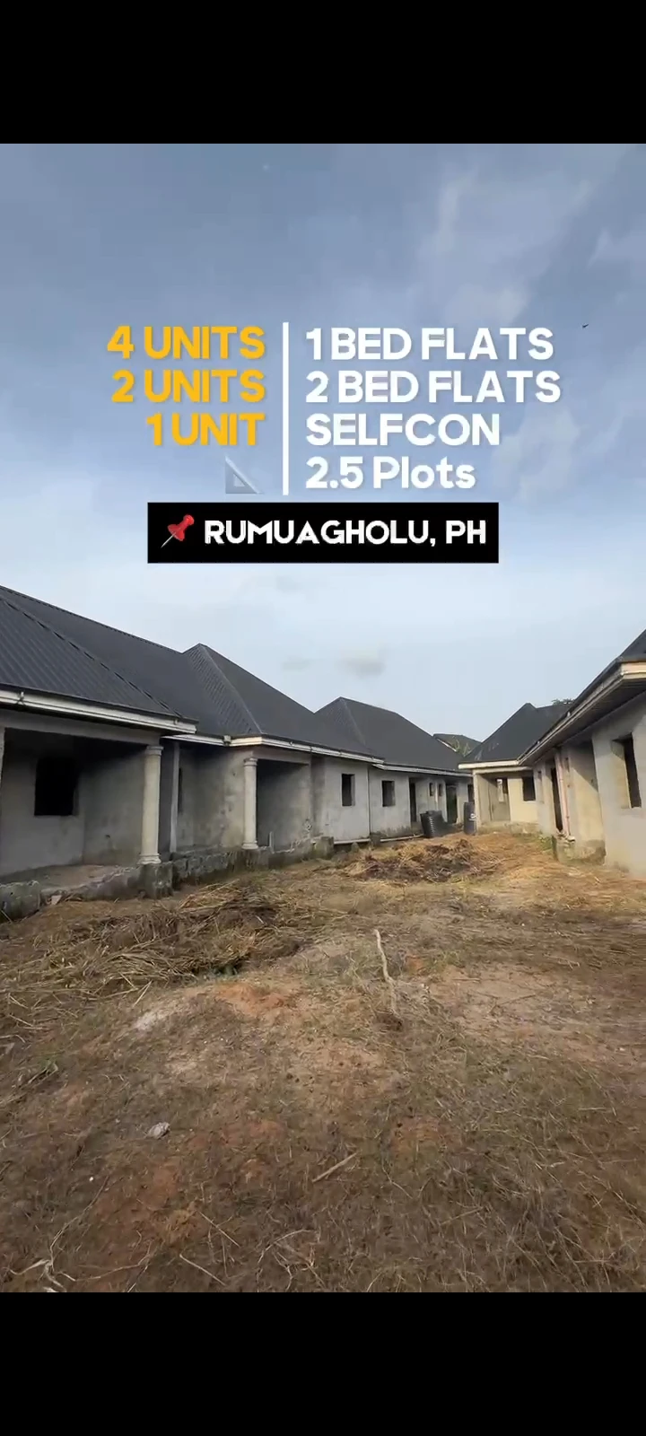 Bungalow for Sale in RUMUAGHOLU, Rivers