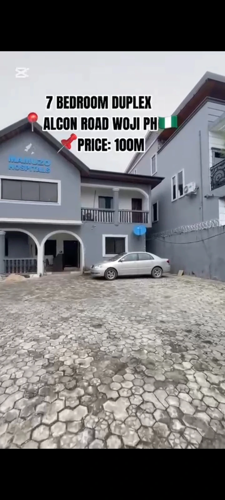 Duplex for Sale in Alcon Road, Woji, Rivers