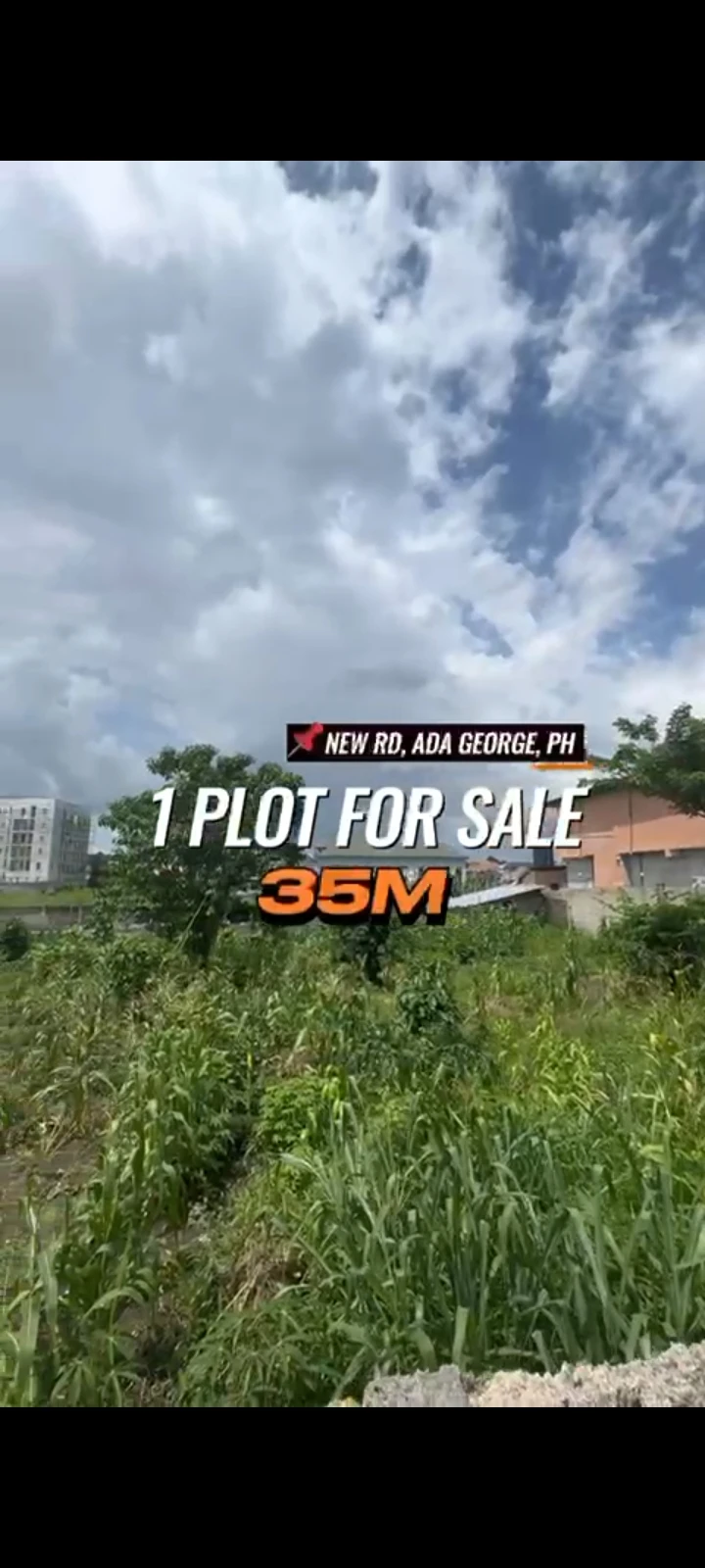 Land for Sale in ADA GEORGE, Rivers cover picture