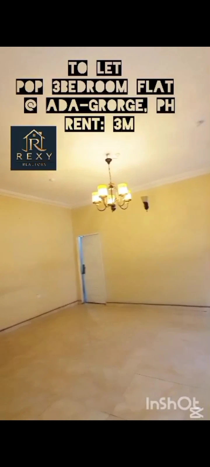 3 Bedroom Flat for Rent in Inside Estate, Ada George, Rivers
