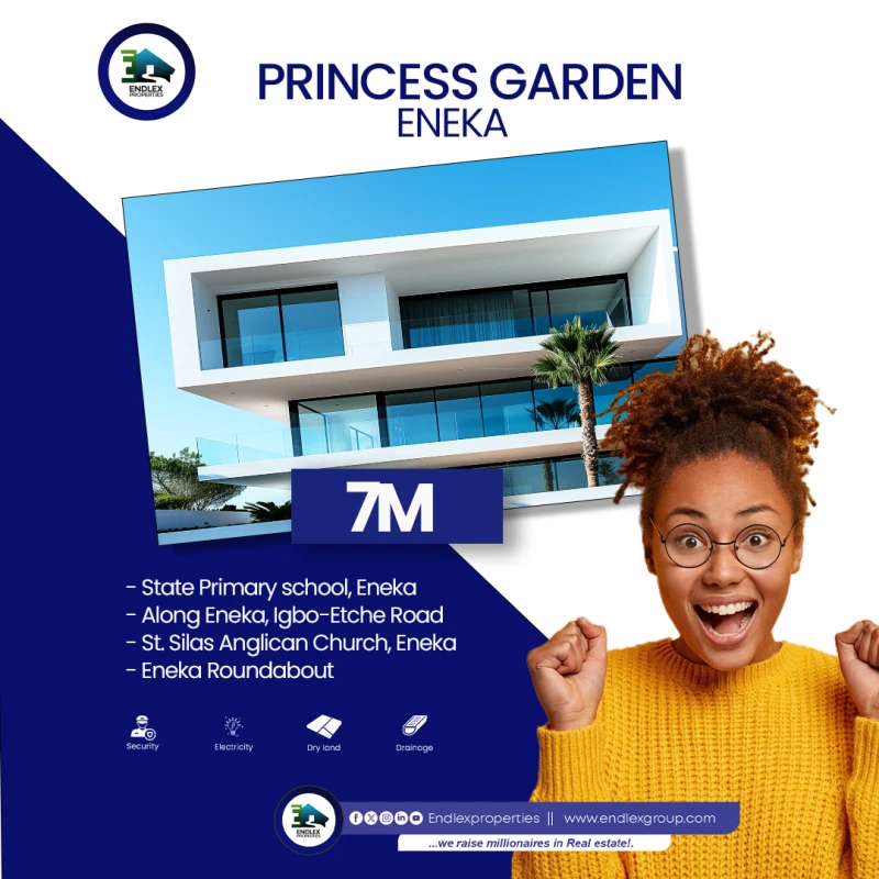 Land for Sale in Eneka, Rivers - Image 1