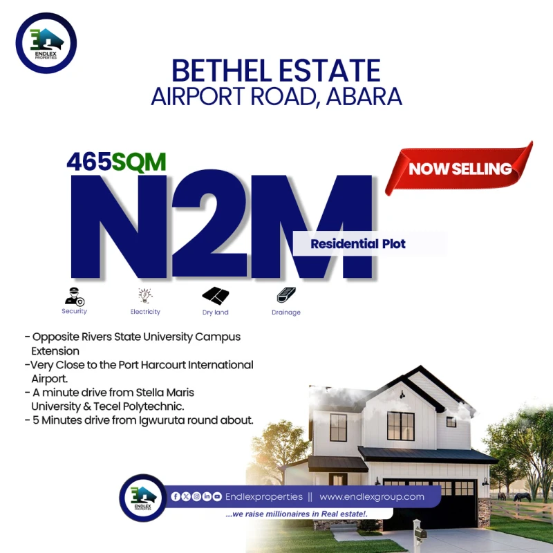 Land for Sale in Airport Road, Abara, Rivers - Image 1