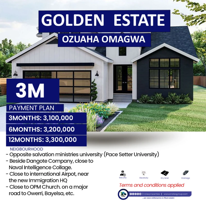 Land for Sale in Port-Harcourt, Rivers - Image 1