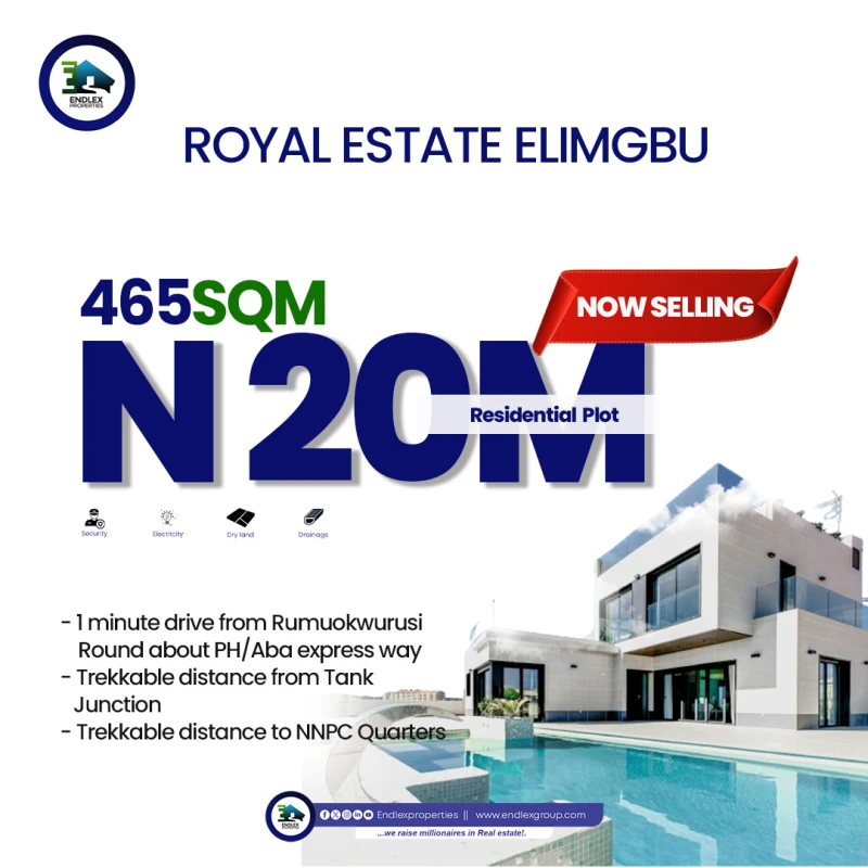 Land for Sale in Elimgbu, Rivers cover picture