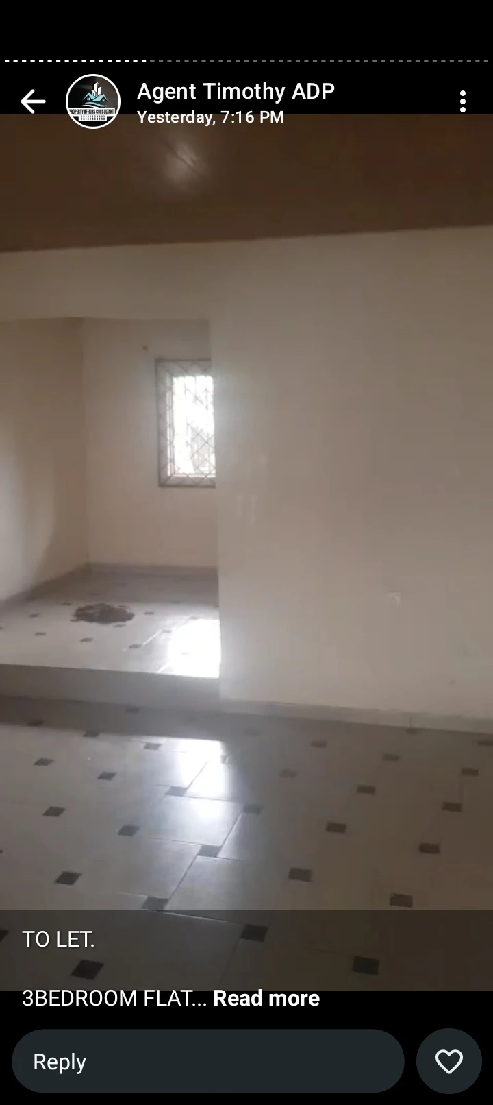 3 Bedroom Flat for Rent in Irhirhi quarters, Edo - Image 1