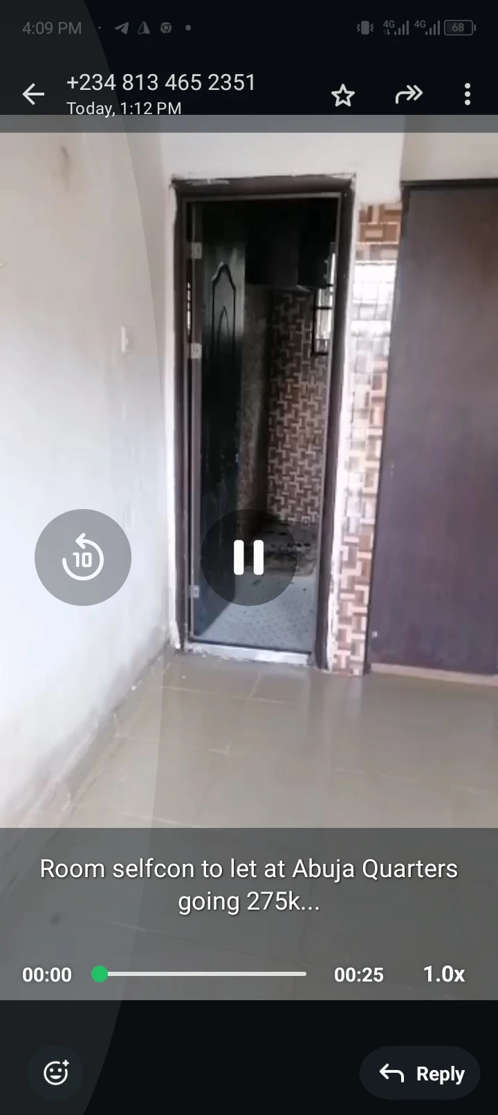 1 Bedroom Flat for Rent in Abuja Quarters, close to Second Ugbor GRA, Edo - Image 1