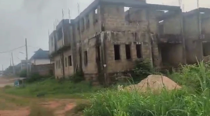 Uncompleted Building for Sale in James Imudia street, off Caribbean Estate Irhirhi, Edo cover picture