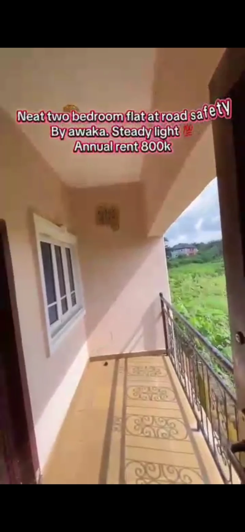 2 Bedroom Flat for Rent in Road safety by awaka, Imo - Image 1
