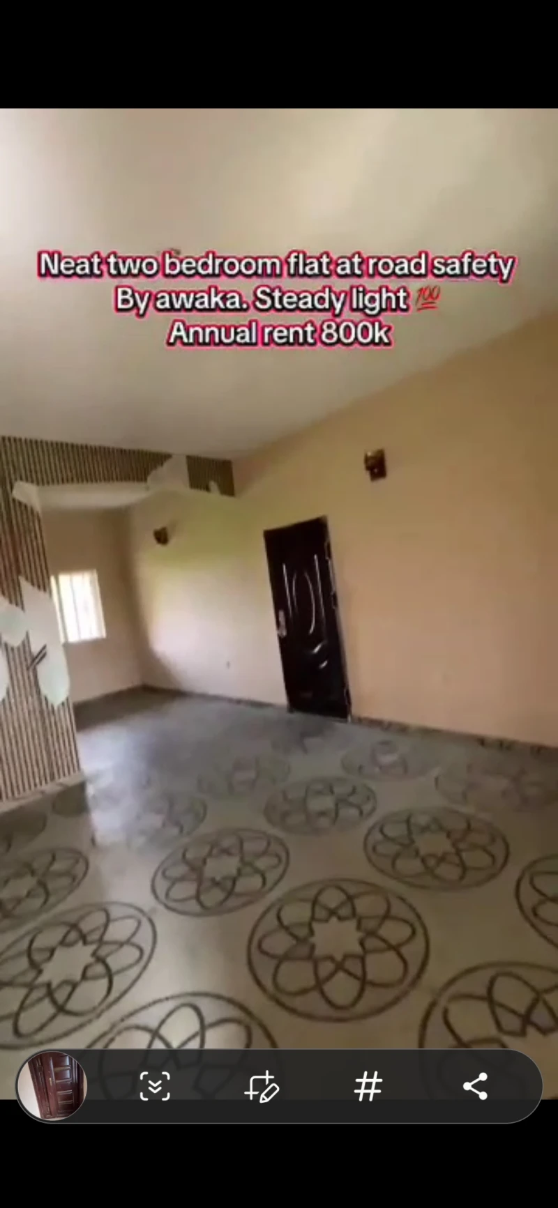 2 Bedroom Flat for Rent in Road safety by awaka, Imo cover picture