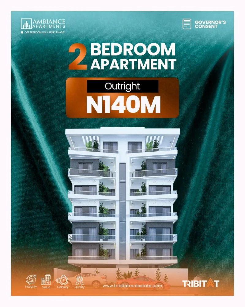 2 Bedroom Flat for Sale in Lekki phase 1,, Lagos - Image 1