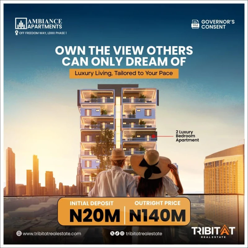 2 Bedroom Flat for Sale in Lekki phase 1,, Lagos