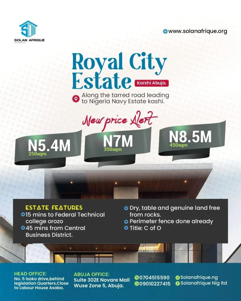 Land for Sale in Kashi, FCT - Image 1