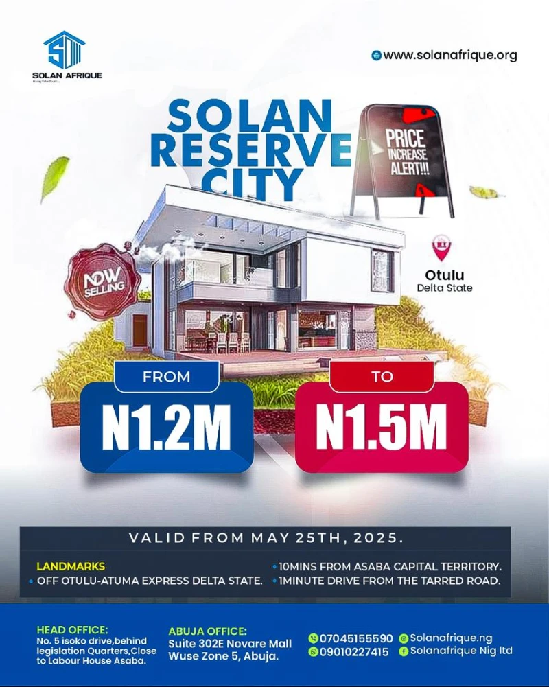 Land for Sale in Otulu, Delta - Image 1