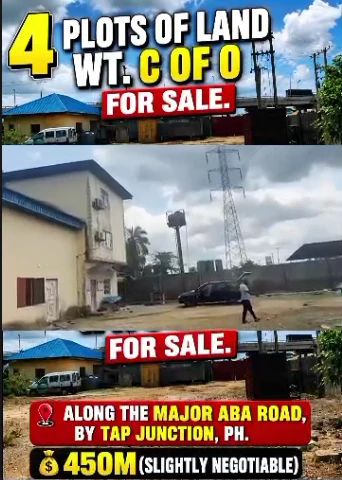 Land for Sale in Aba Road, Rivers - Image 1
