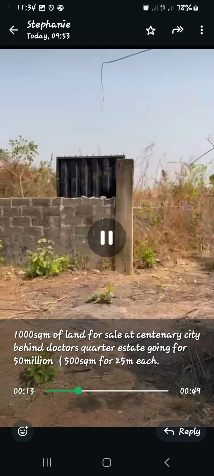 Land for Sale in Centenary City behind Doctor's Quarter, Enugu - Image 3