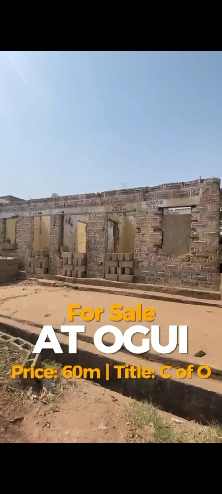 Land for Sale in Ogui road close to stadium., Rivers - Image 1