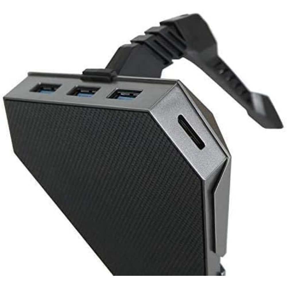Eureka Ergonomic 3-port USB 3.0 Hub SD Card Reader with Mouse Bungee