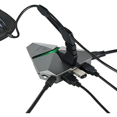Eureka Ergonomic 3-port USB 3.0 Hub SD Card Reader with Mouse Bungee