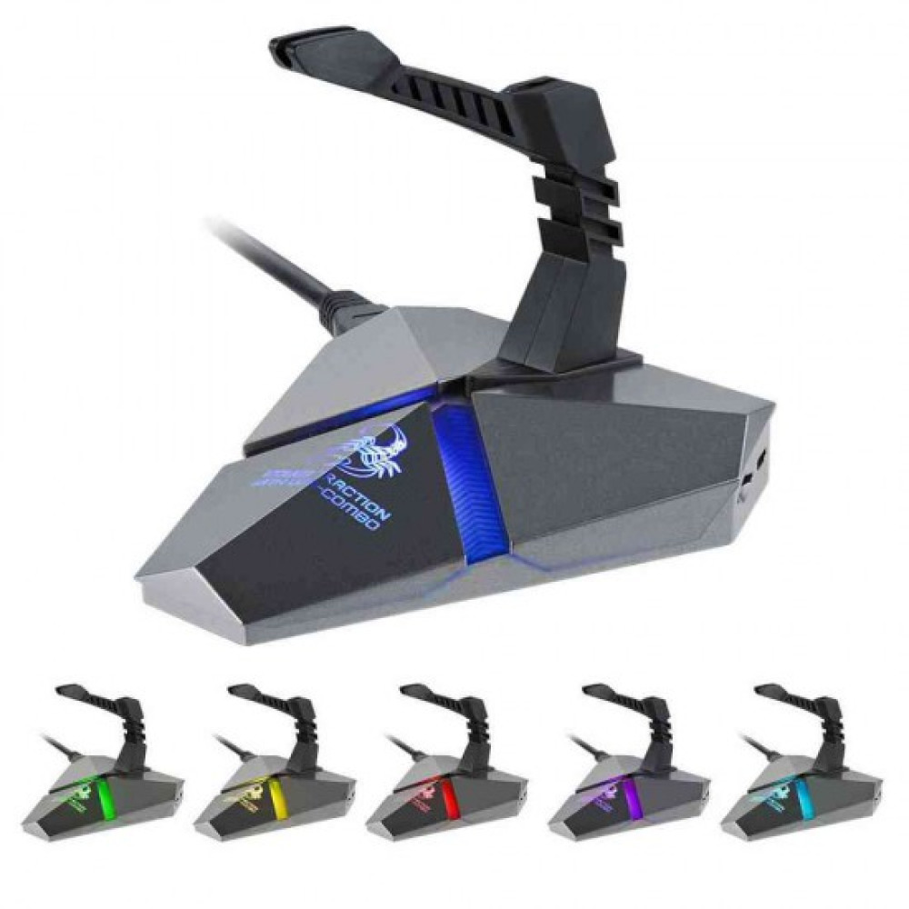Eureka Ergonomic 3-port USB 3.0 Hub SD Card Reader with Mouse Bungee