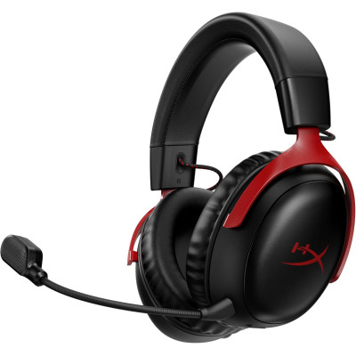 HyperX Cloud 3 Wireless Gaming Headset Black Red