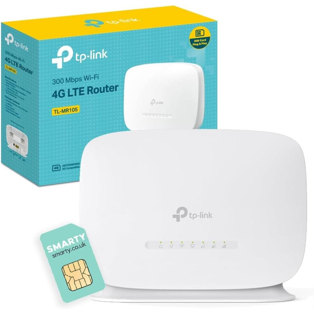 TP-Link TL-MR105 N300Mbps WiFi 4G Router