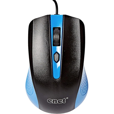 Enet USB Mouse 1600 DPI Blue