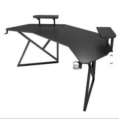 V Shaped Gaming Desk 1500 Black