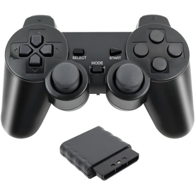 PS2 Wireless Controller BLACK
