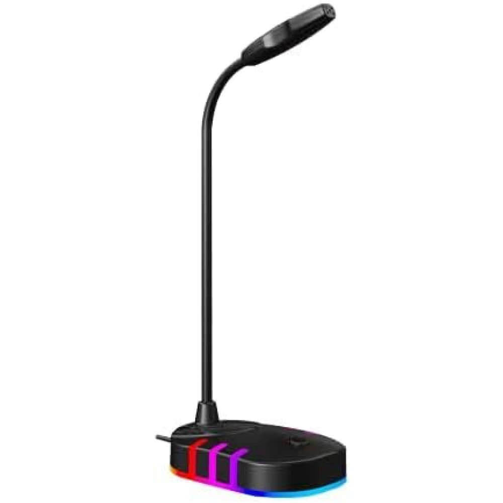 Xtrike Me RGB Backlight USB Powered Microphone XMC 02 Black