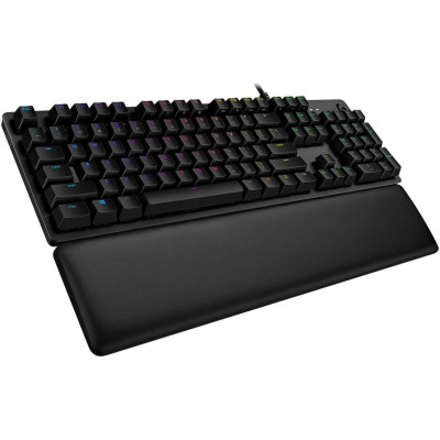 Logitech G513 Carbon LIGHTSYNC RGB Mechanical Gaming Keyboard with RomerG Linear Switches