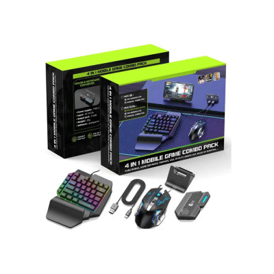 4 in 1 Mobile Gaming Combo Pack