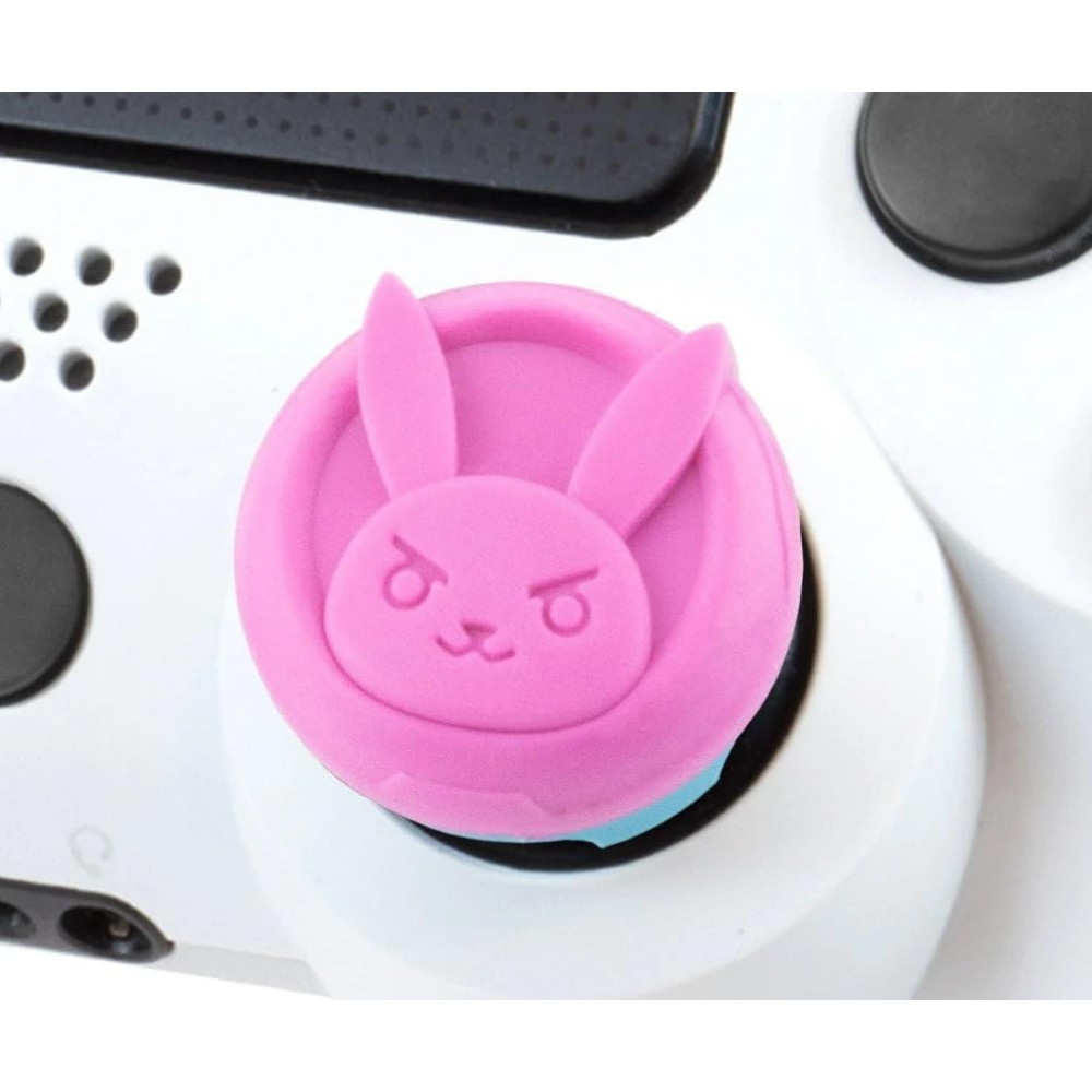 KONTROLFREEK TMG FPS Thumbstick Extender & Texture Rubber Silicone Grip Cover 2 Sets for PS4 /PS5 Controller