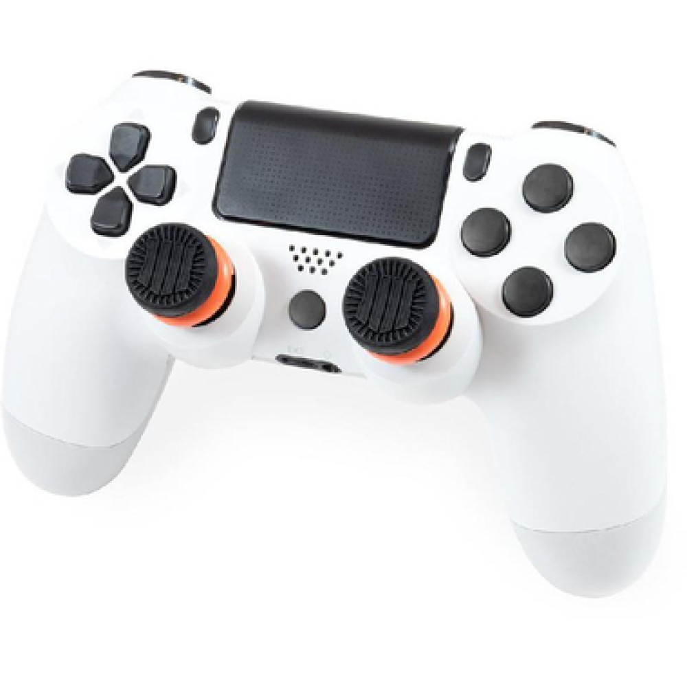 KontrolFreek Call of Duty: Black Ops 4 Grav Slam for PlayStation 4 (PS4) and PlayStation 5 (PS5) | Black/Orange
