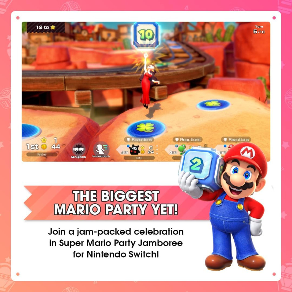 Nintendo Switch Super Mario Party Jamboree 
