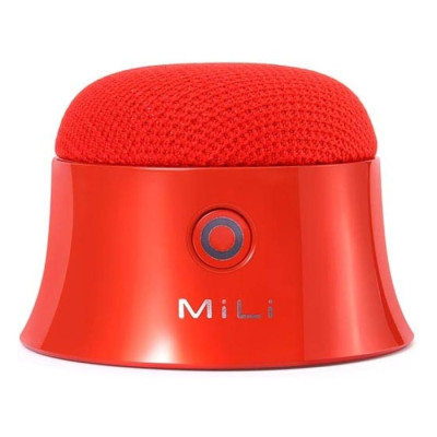 Mili Mag-SoundMate Magnetic Bluetooth Speaker (HD-M12, Red)