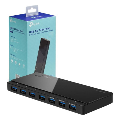 TP-Link UH700 USB Hub, 1.5A Fast Charging 7-Port Docking Station