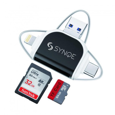 Go-Des DK105 4in1 Mobile Phone Card Reader