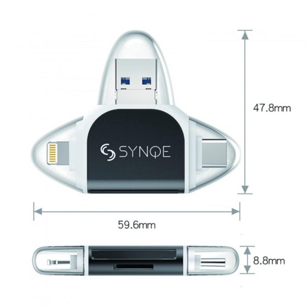 Go-Des DK105 4in1 Mobile Phone Card Reader