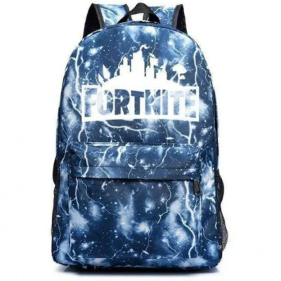 Fortnite School Backpack Children | Blue Thunder