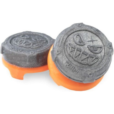 KontrolFreek Call of Duty: Black Ops 4 Grav Slam for PlayStation 4 (PS4) and PlayStation 5 (PS5) | Gray/Orange