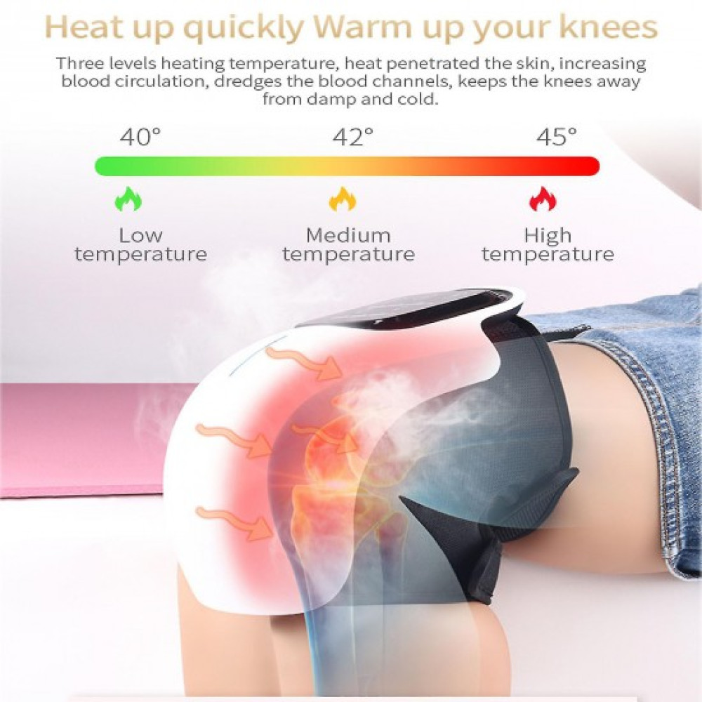 Knee Massager Stretched Ligament and Muscles Injuries