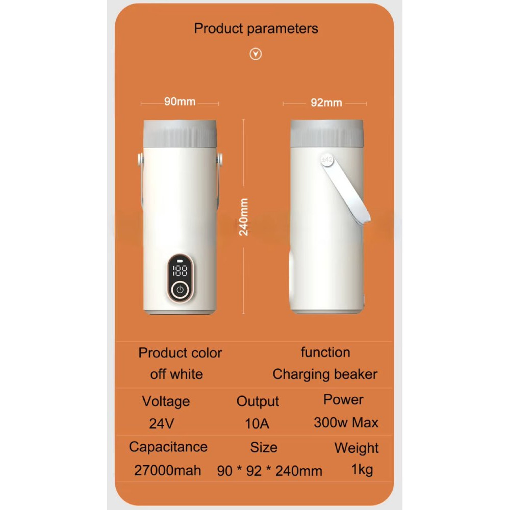 Wireless Electric Kettle (400ml)