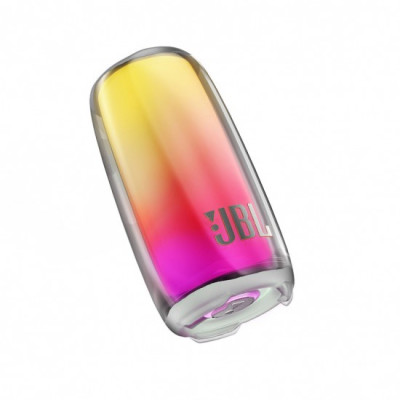 JBL Pulse 5 Portable Bluetooth speaker with light show – White (Copy – Like Original)