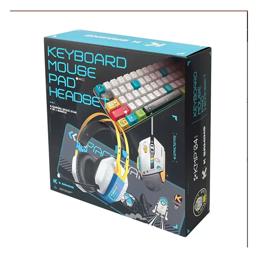 KGaming 4-in-1 Gaming Combo Pack KMP-04 - Red Switch
