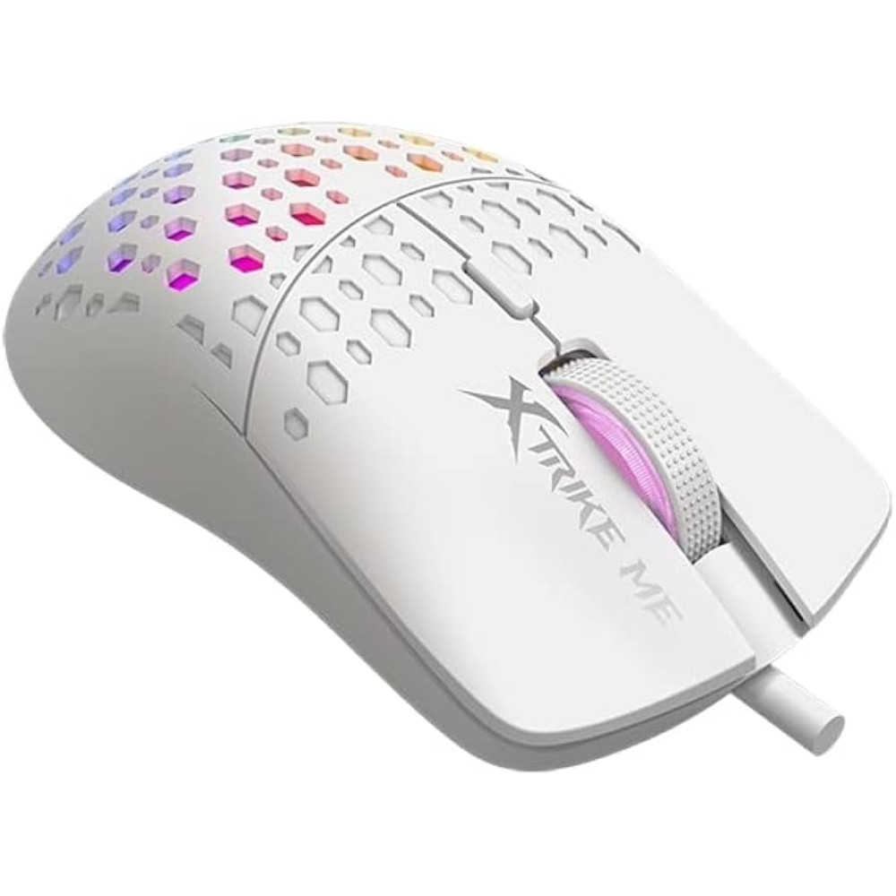 Xtrike Me Optical Gaming Mouse (GM-209W, White)