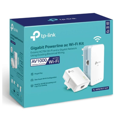 tp-link AV1000 Gigabit Powerline ac Wi-Fi Kit (TL-WPA7517 KIT)