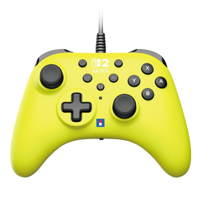 Nintendo switch 2 HORI Wired Controller Flash Yellow