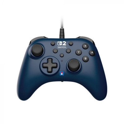 Nintendo switch 2 HORI Wired Controller blue