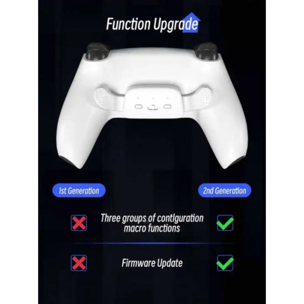 Back Button for PS5 Dualsense (Black)