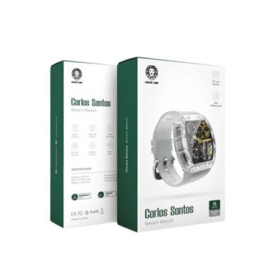 Green Lion Carlos Santos Smart Watch – White